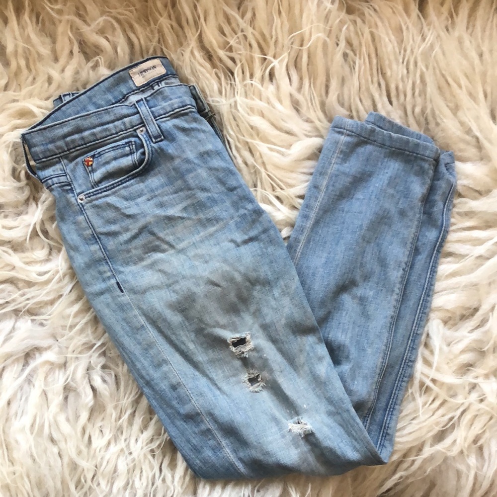 Distressed Hudson Jeans in size 26